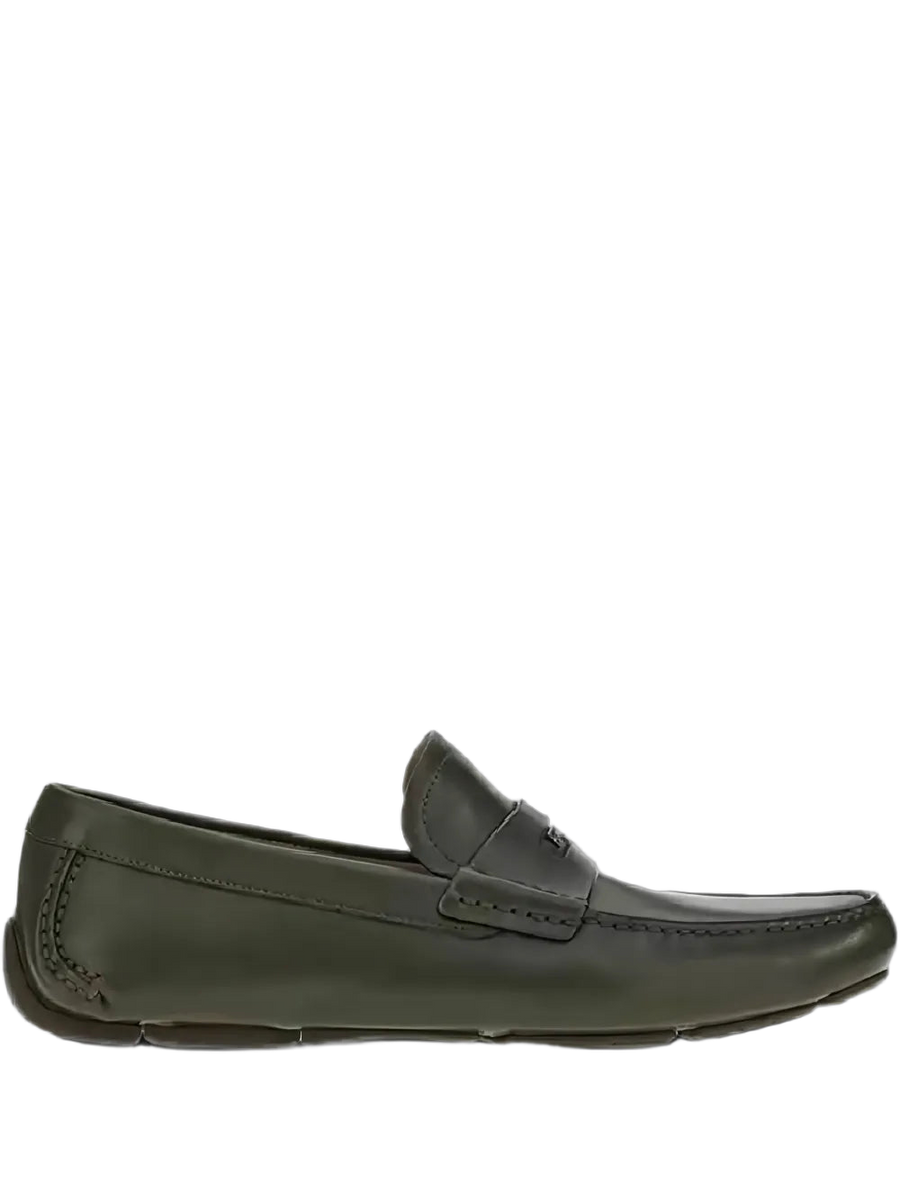 Ferragamo Leather loafer in brown