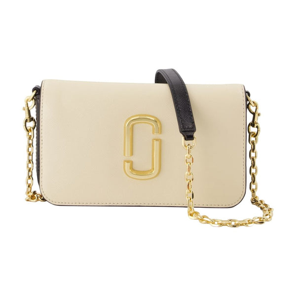 The Wallet On Chain - Marc Jacobs Leather Ivory Cowhide Bags / Wallets-on-chain