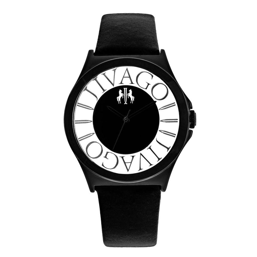 Jivago Stainless steel case watch in black