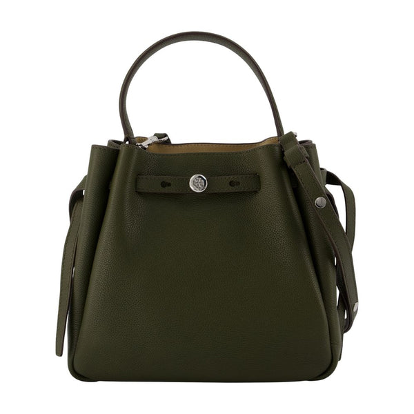Romy Bucket Purse - Tory Burch Leather Green Calfskin Bags / Handbags-purses