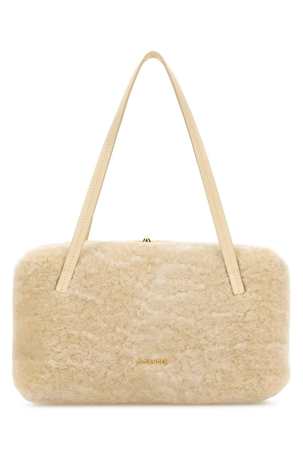 Ivory Shearling Goji Pillow Shoulder Bag 269 Borse A Tracolla