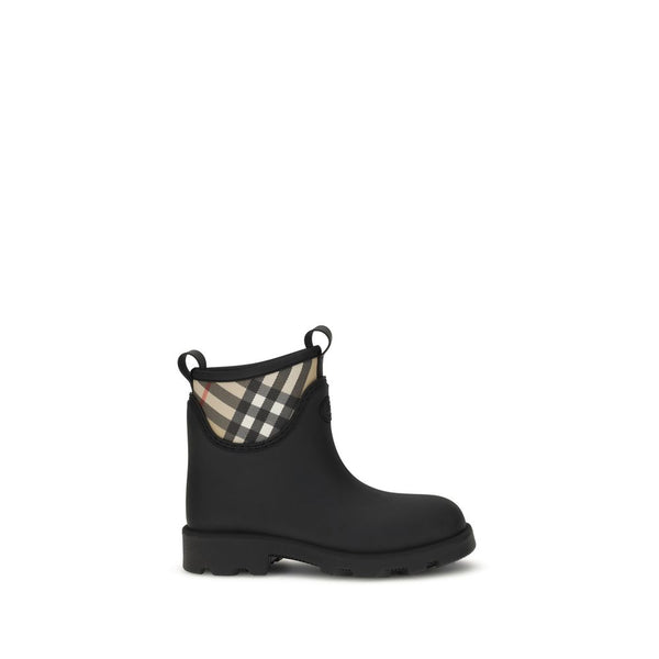 Burberry 70% Rubber ankle boot in black