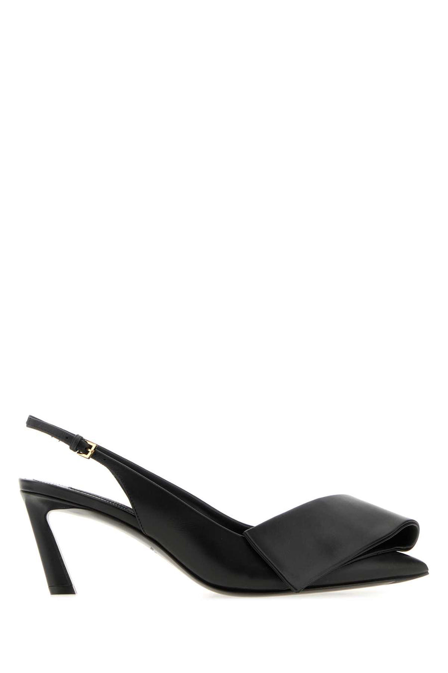 Givenchy Ribbon Exterior: 100% Calf heel in black