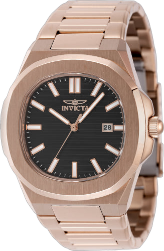 Invicta watch in rose gold