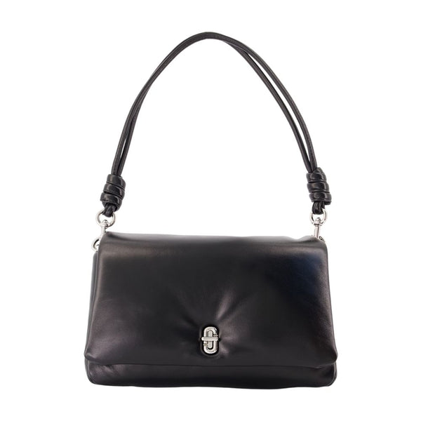 The Dual Shoulder Bag - Marc Jacobs Leather Black Lambskin / Shoulder-hobo-bags