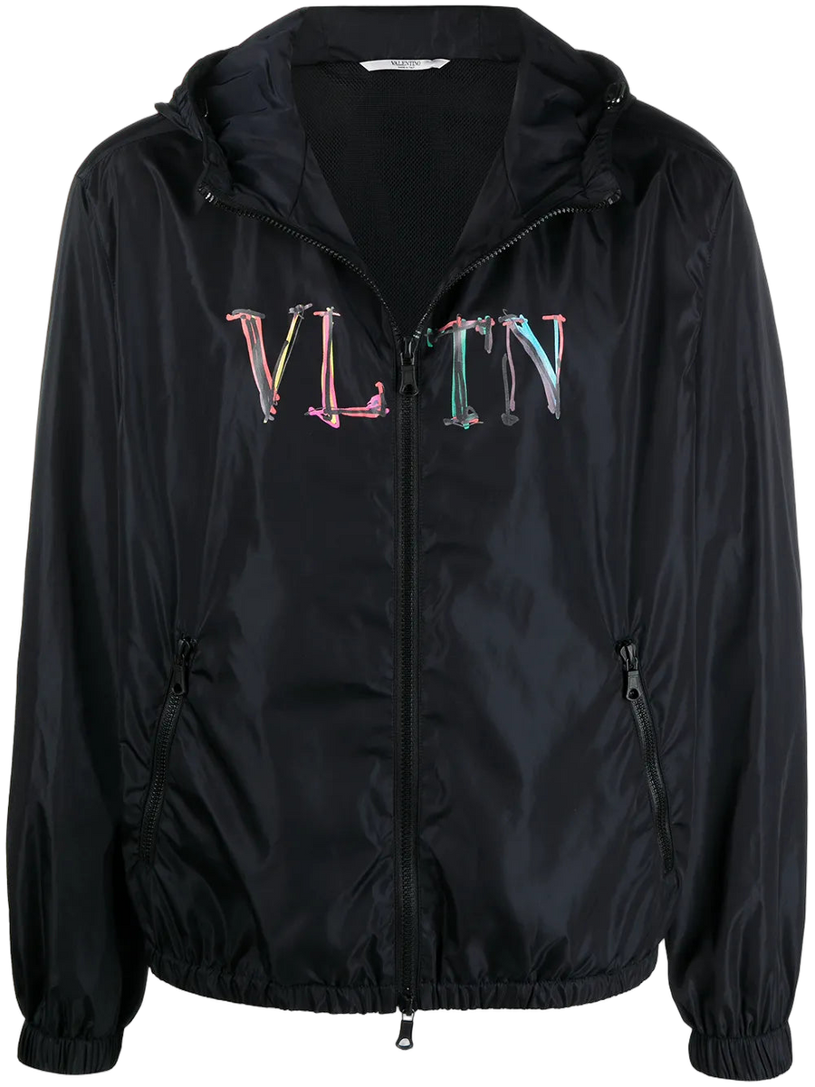 Valentino Nylon jacket in black
