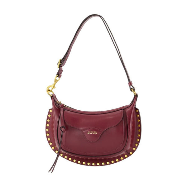 Moon Pocket Shoulder Bag - Isabel Marant Leather Burgundy Calfskin / Crossbodies