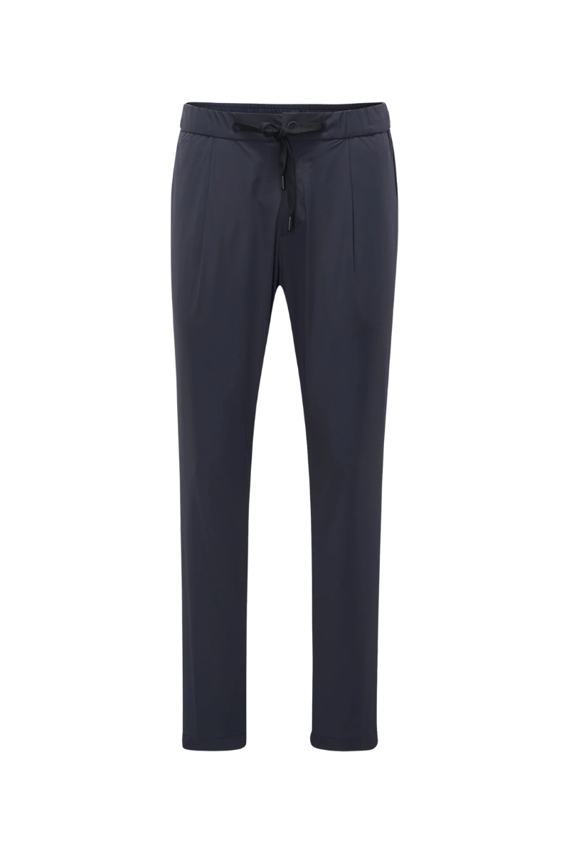 Herno 78% PA - 22% EA joggers in navy