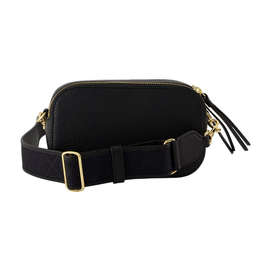 Tory Burch cowhide crossbody bag in black