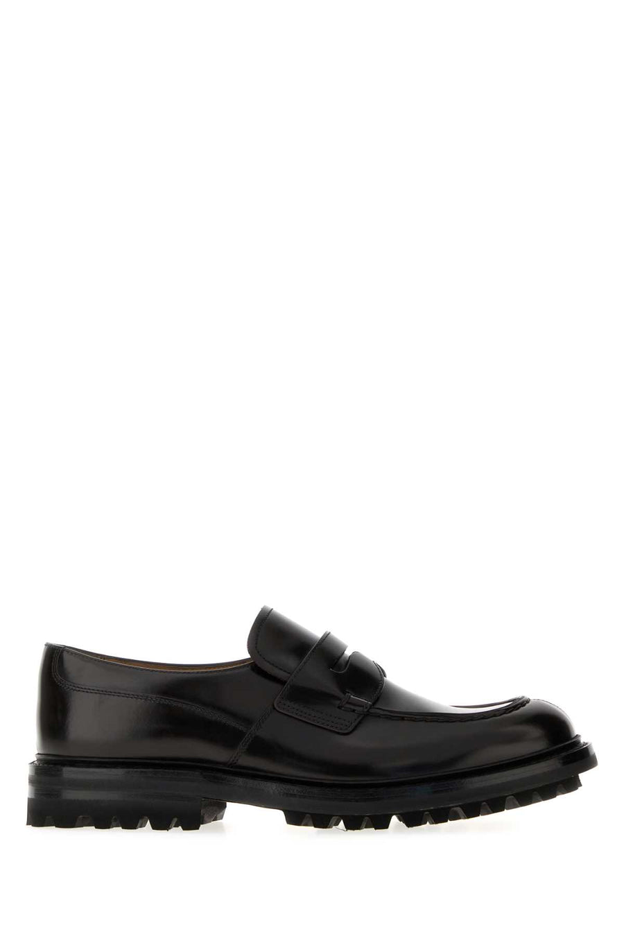 Dark Brown Leather Mc Kinnon Loafers Ebony Mocassini