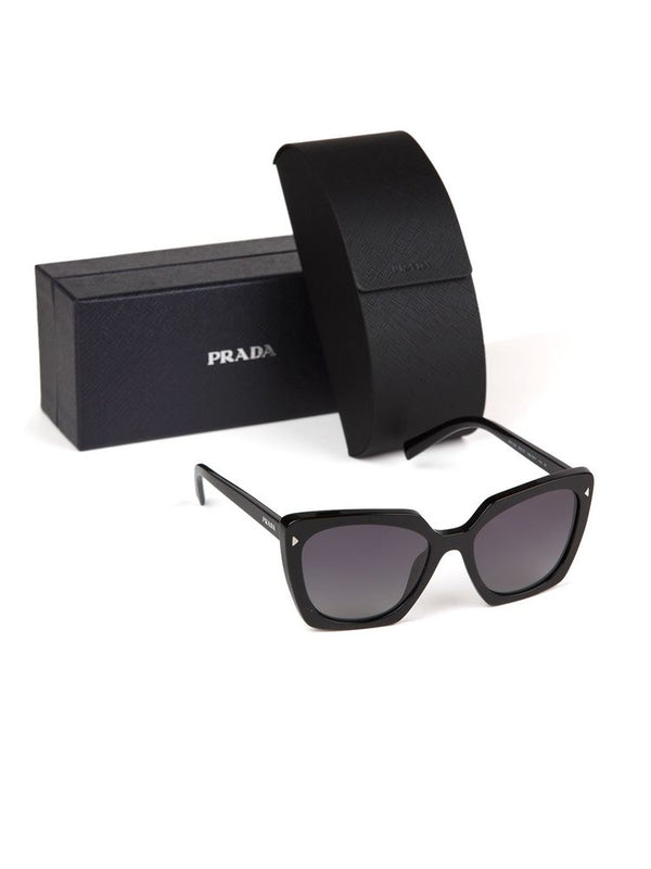 Prada 0PR Acetate sunglasses in black