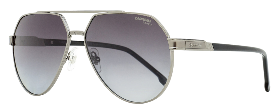 Carrera Polarized Pilot Sunglasses 1067-S Kj1wj Ruthenium-Black 62mm Ruthenium/black Metal/plastic (injected)