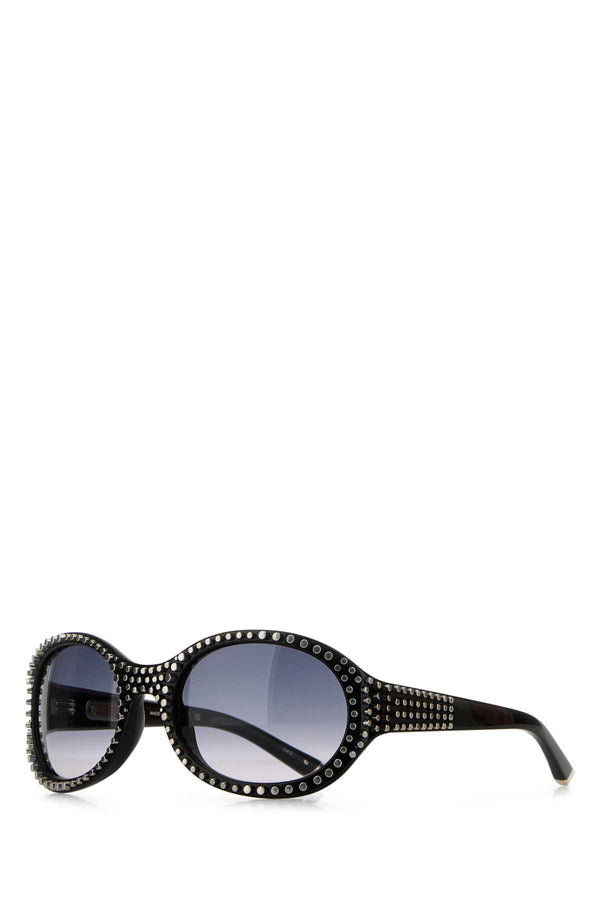 Black Acetate Sunglasses Blackstudsgrey Exterior: Occhiali Da Sole