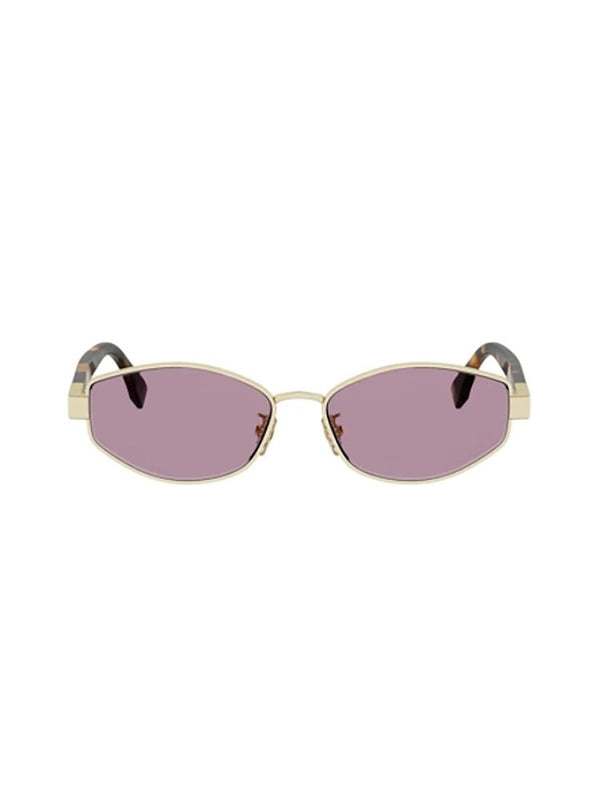 Fendi FE40216U Metal sunglasses in gold