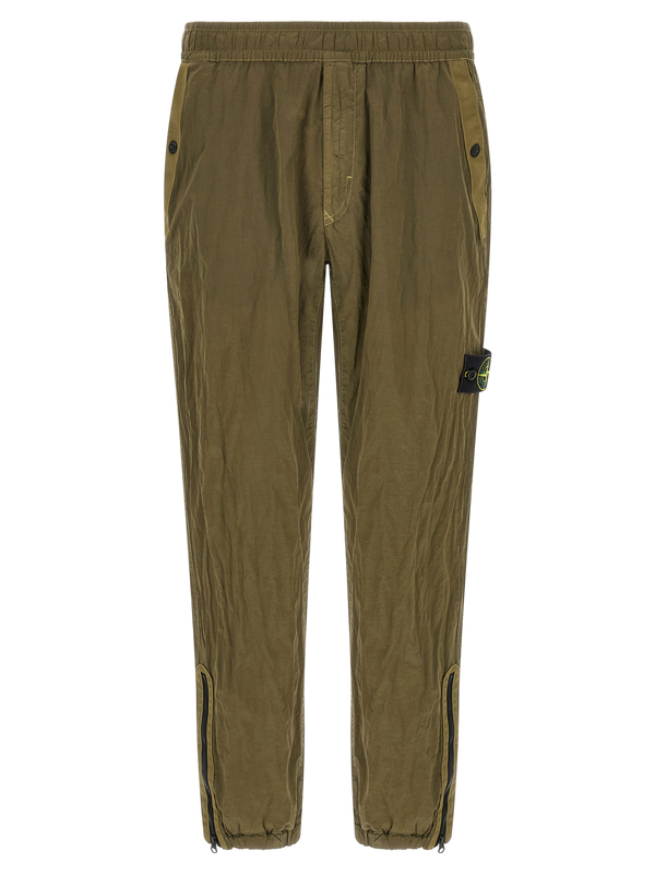Bicolor Polyamide Athletic Pants