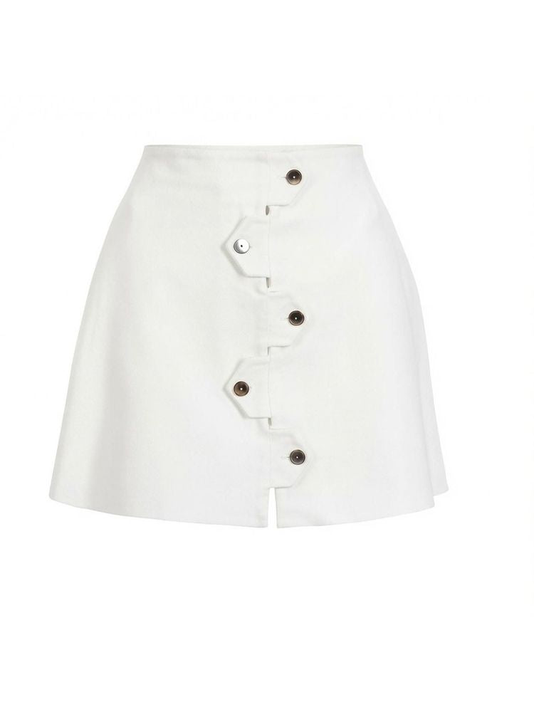 Pinko Miniskirt Sheep Leather Apparel / Skirts