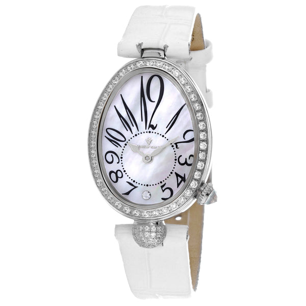Christian Van Sant Stainless steel case watch in white