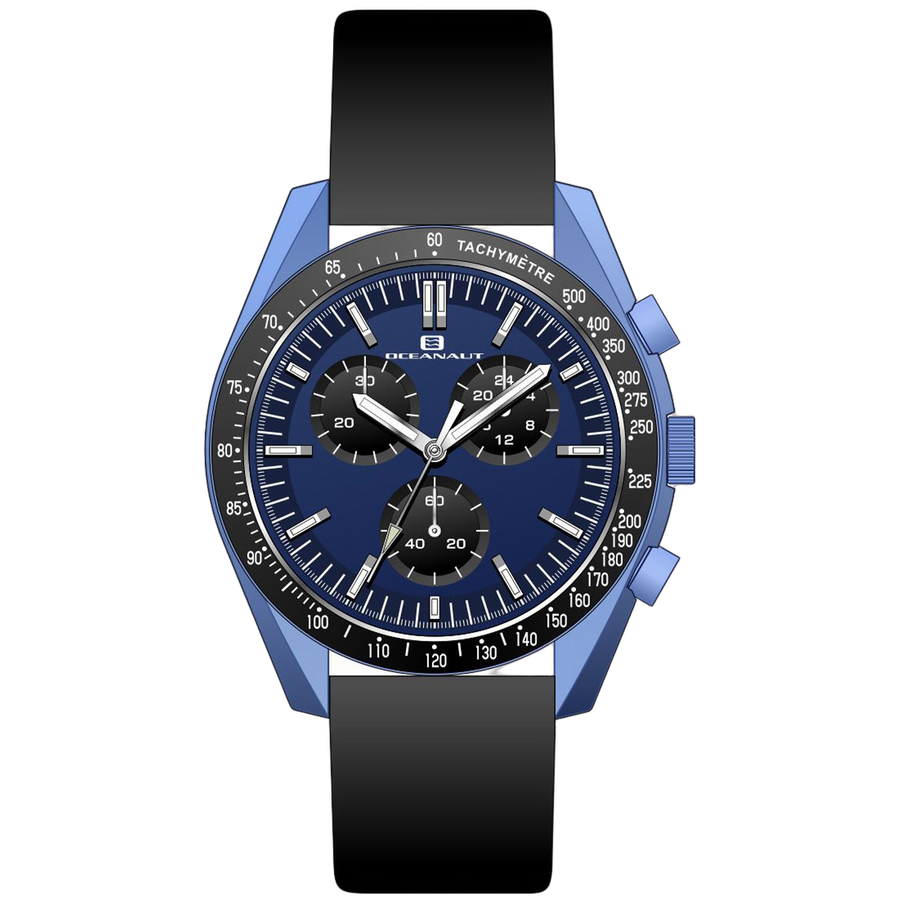Oceanaut Plastic case watch in blue