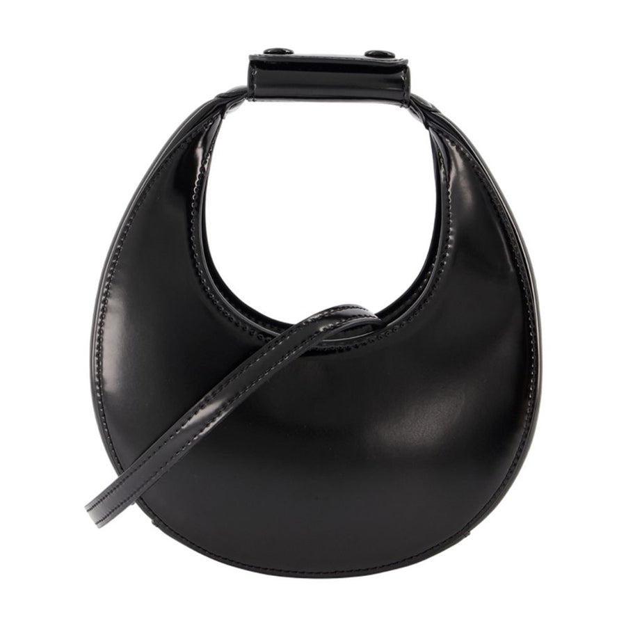 Staud Calfskin shoulder bag in black