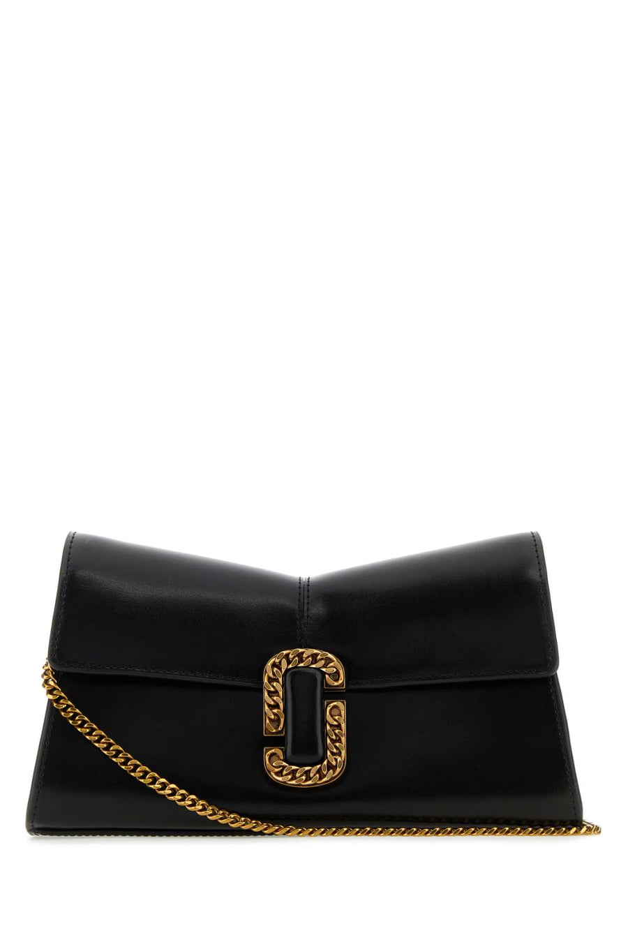 Black Leather Clutch