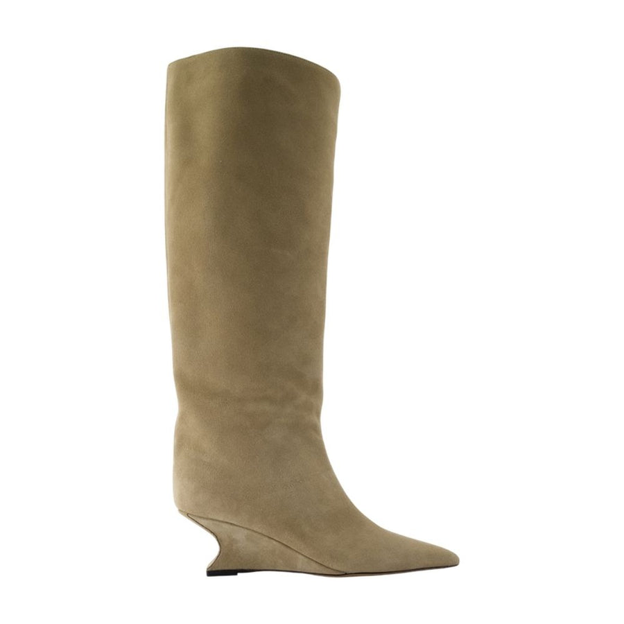 Paris Texas Suede boot in beige