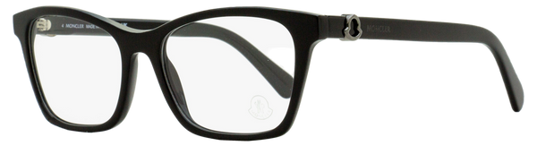Moncler Rectangular Eyeglasses Ml5168 001 Black 53mm Plastic (acetate)