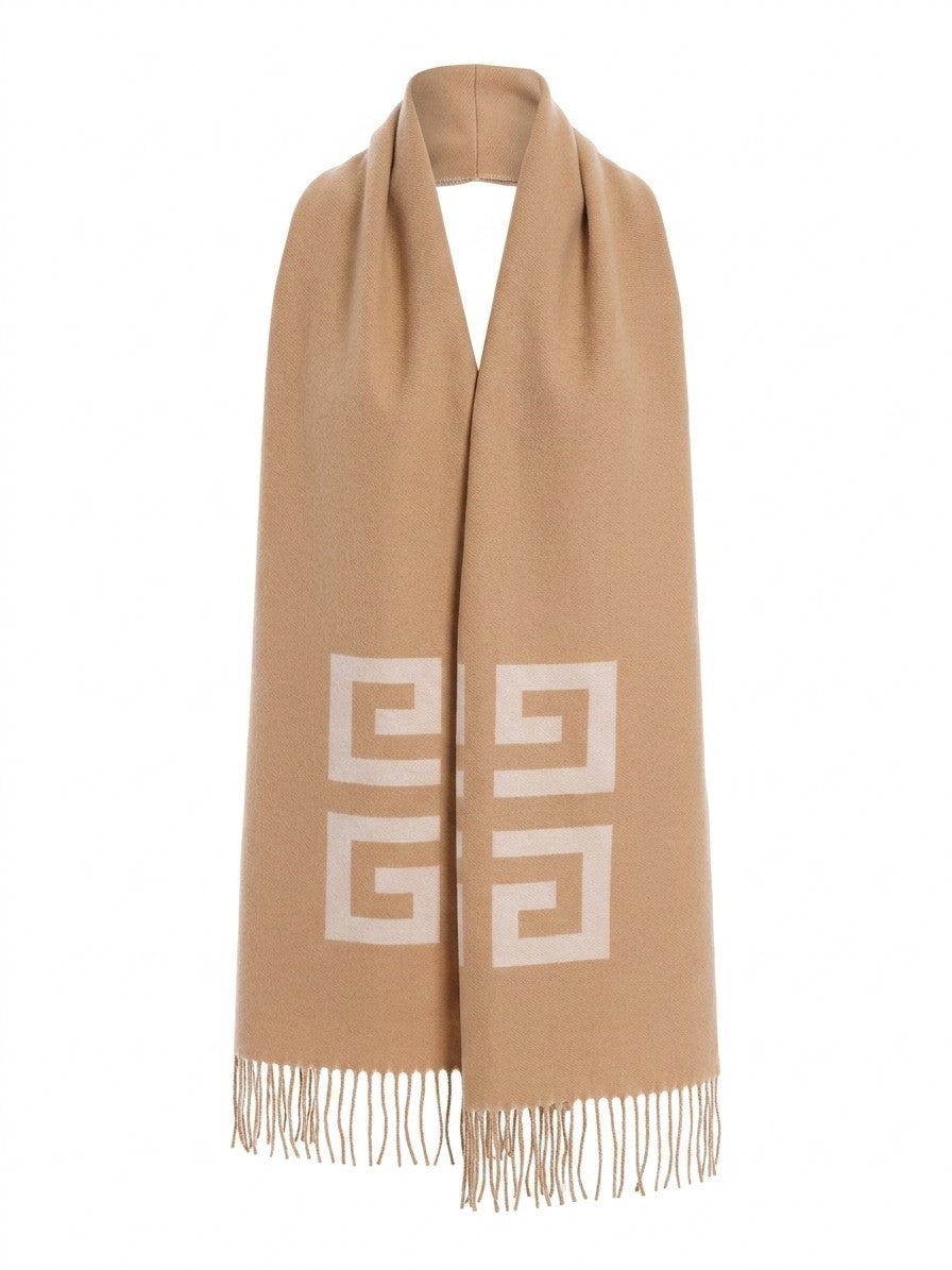 Bicolor Virgin Wool Scarf