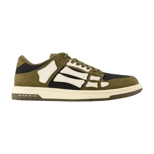 Amiri Calfskin sneaker in khaki