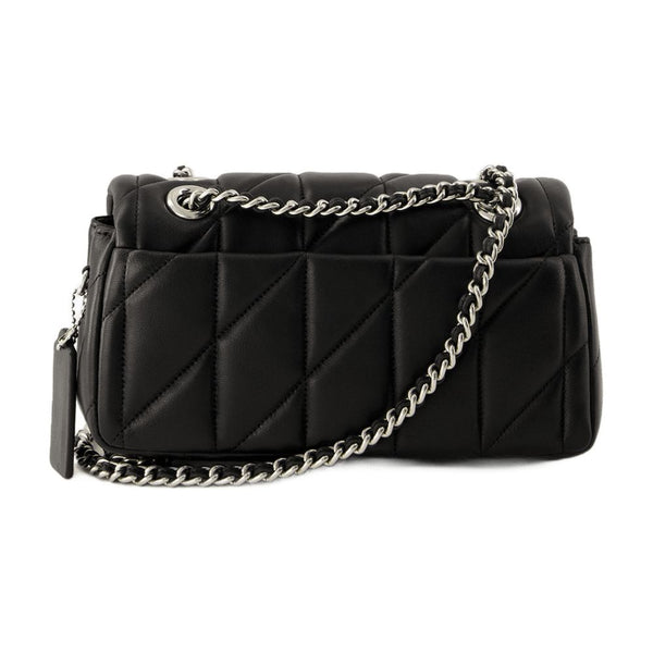 Coach Leather crossbody bag in black