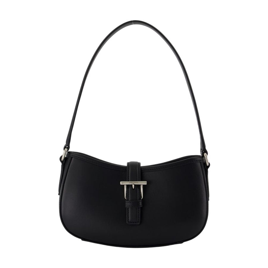 Alexander McQueen Calfskin shoulder bag in black