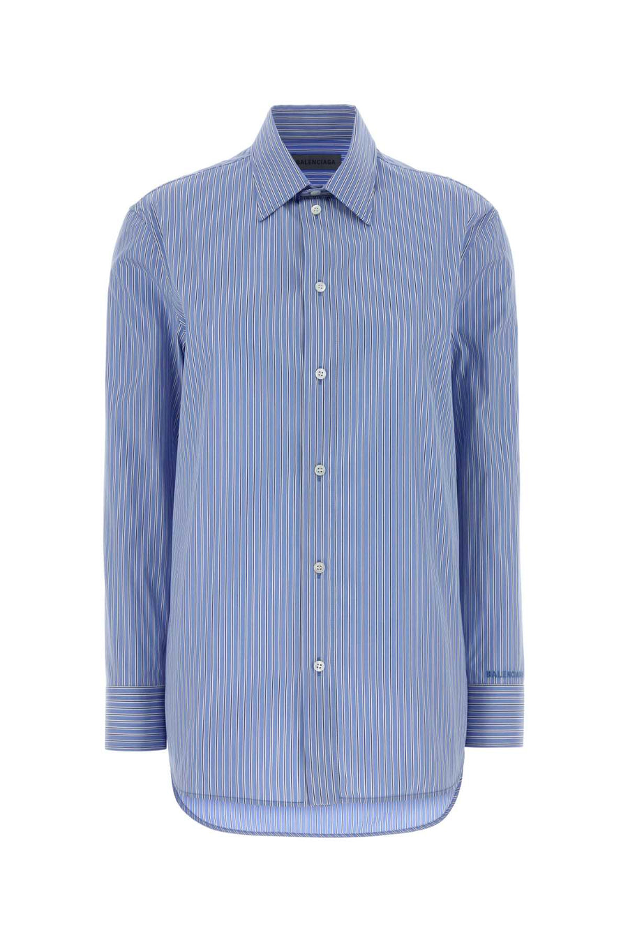 Balenciaga 87% Cotton shirt in blue