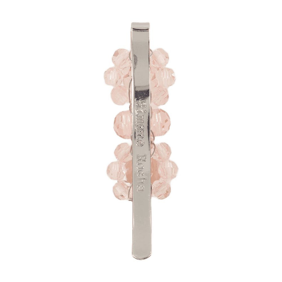 Simone Rocha Brass hair clip in pink