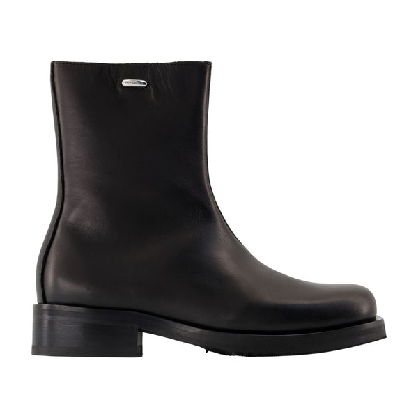 Our Legacy Calfskin ankle boot in black