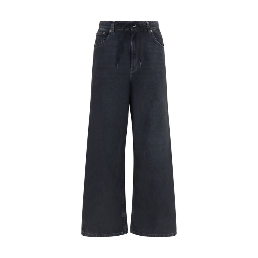 MM6 Maison Margiela 98% Cotton jeans in black