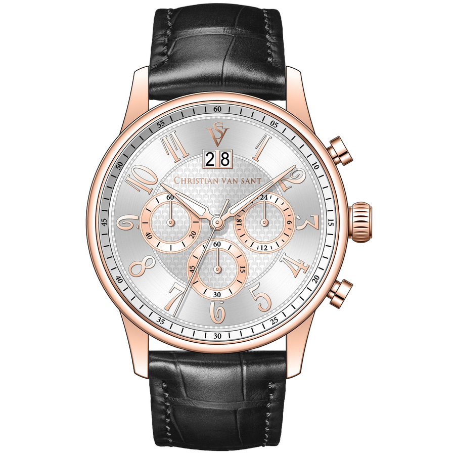 Christian Van Sant watch in silver