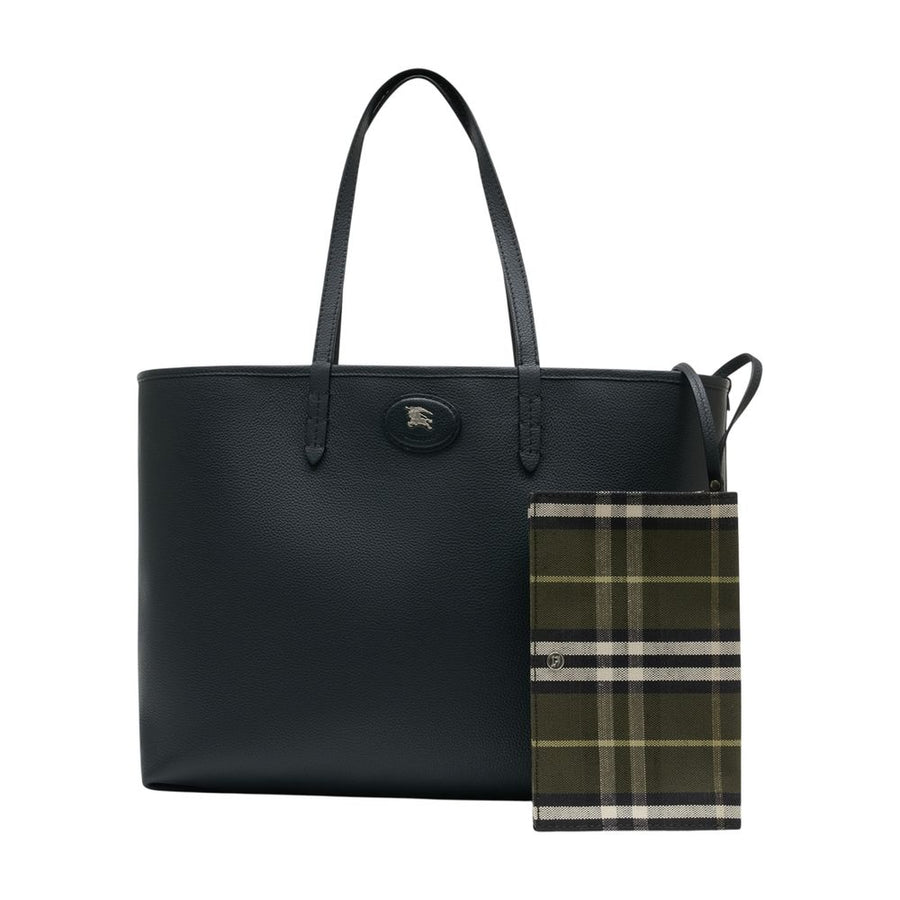 Burberry Calfskin tote bag in black