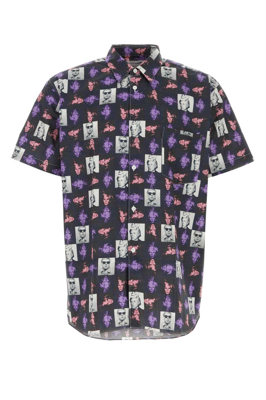 Comme des Garçons 100% Cotton shirt in black
