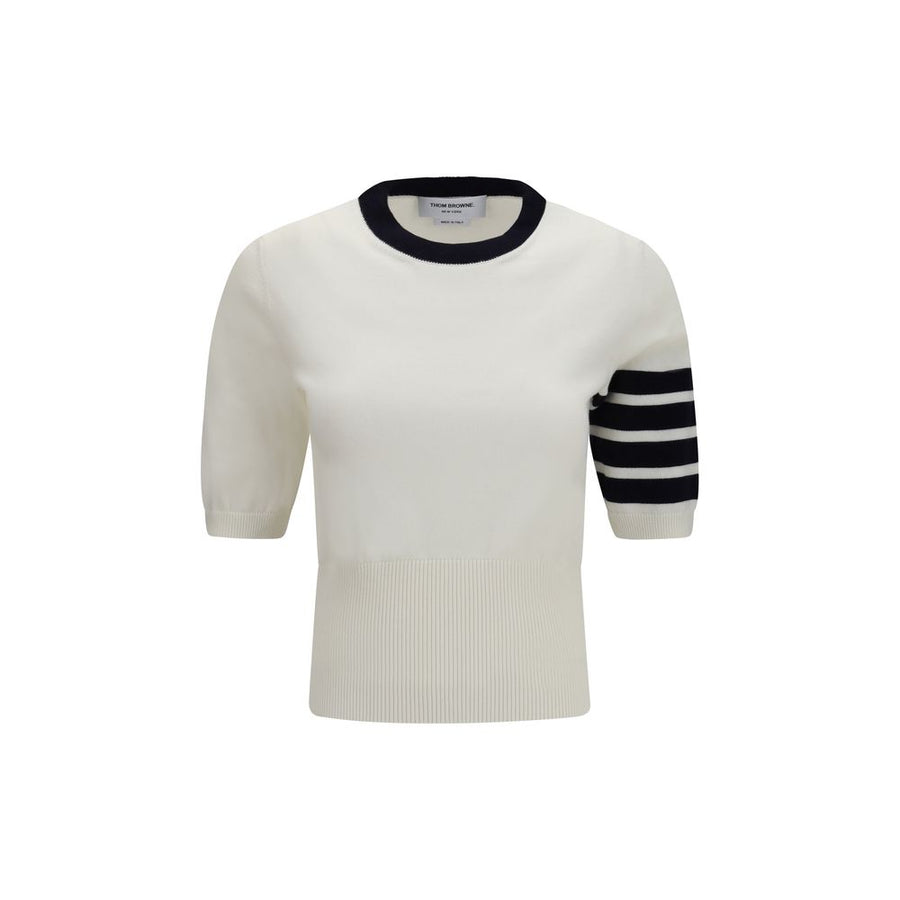 Thom Browne 100% Cotton t-shirt in white