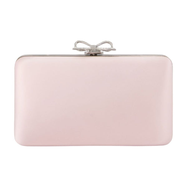 Self-Portrait Synthetic clutch in pink