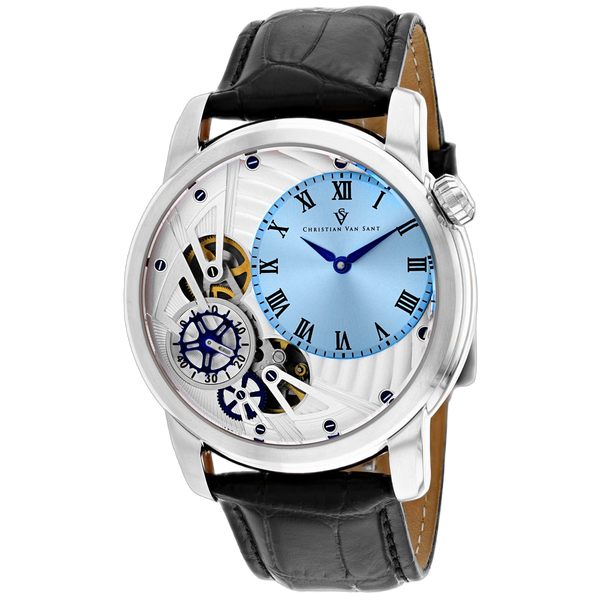 Christian Van Sant Stainless steel case watch in blue
