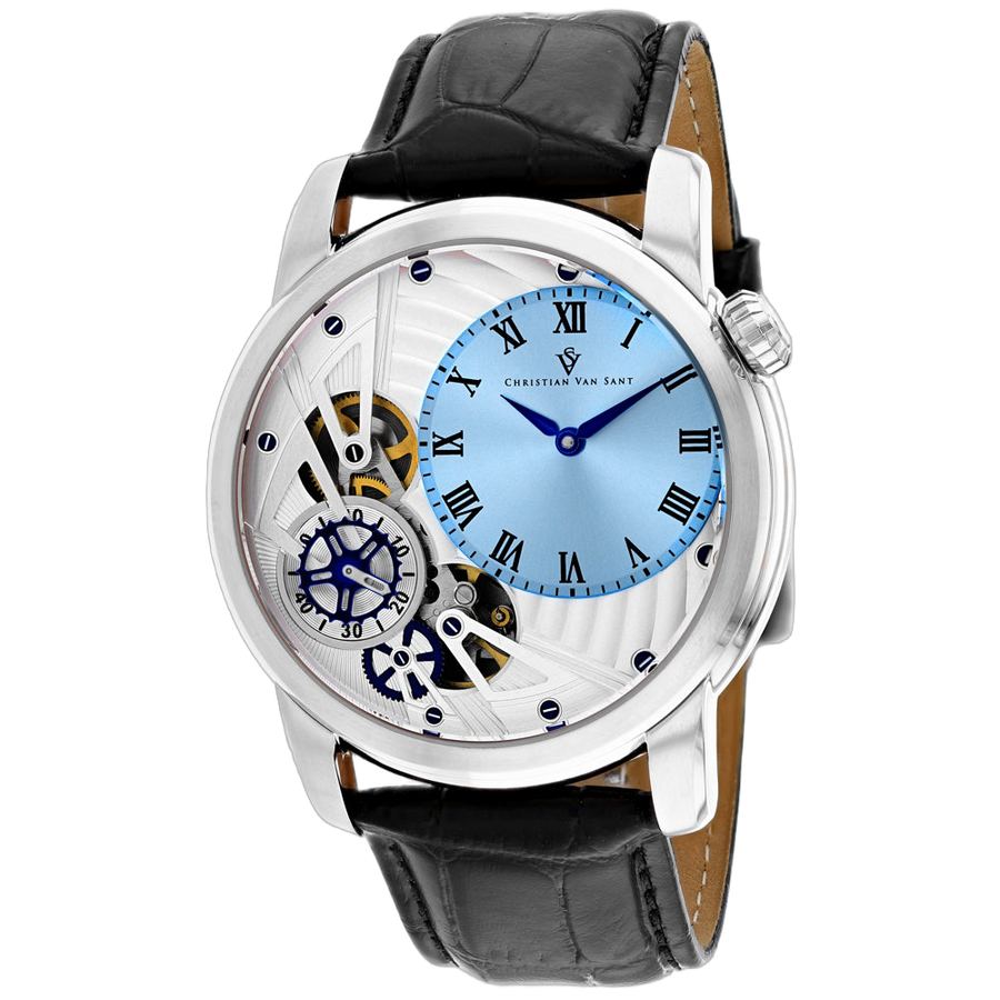 Christian Van Sant Stainless steel case watch in blue