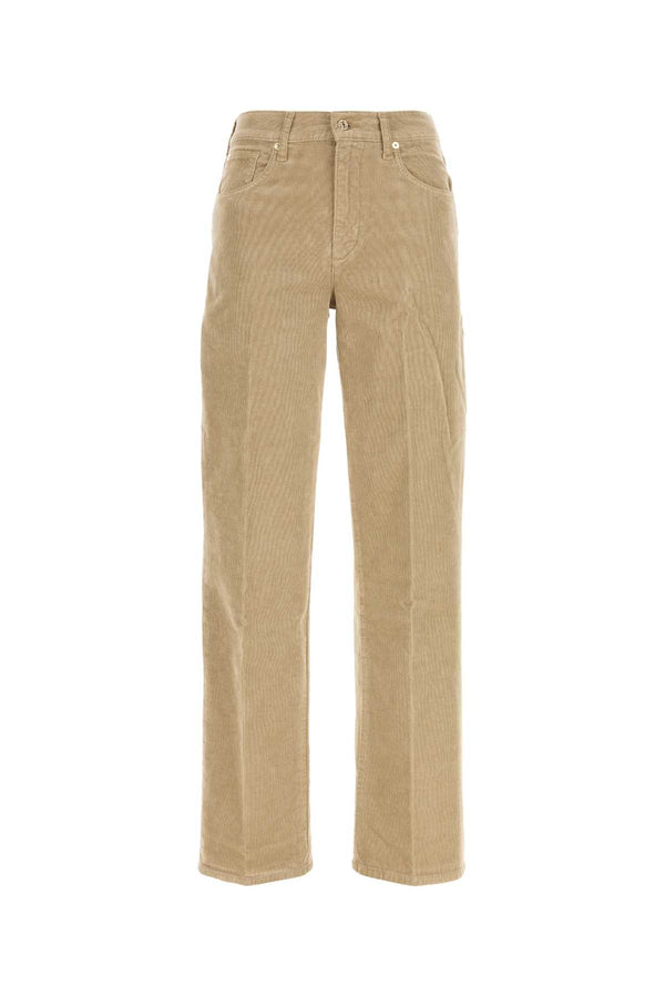 Beige Corduroy Pant Jean