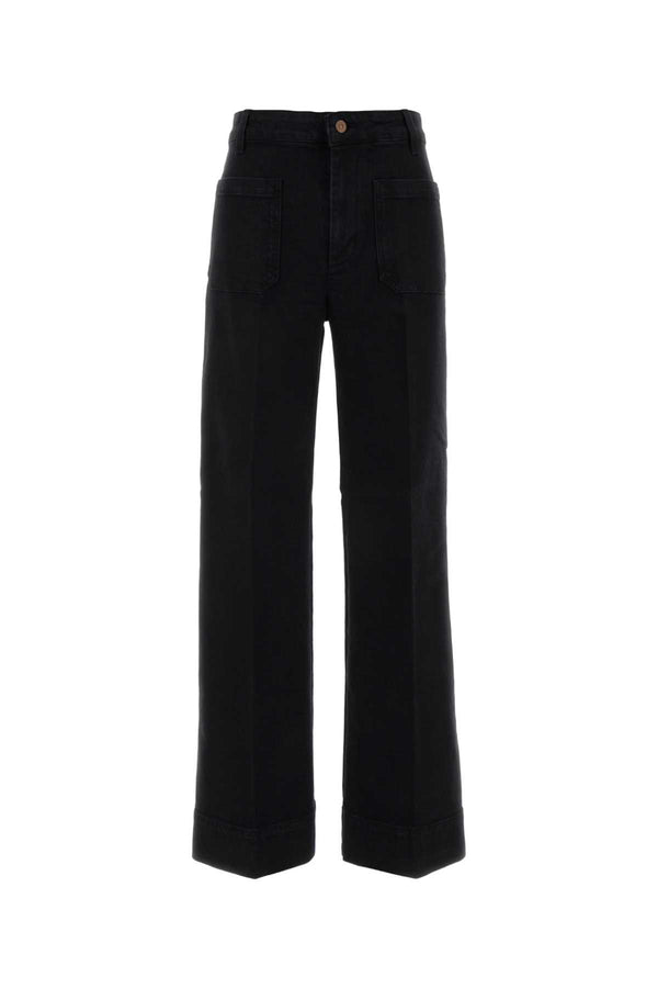 Washedblack Exterior: Cotton Elastane Jean