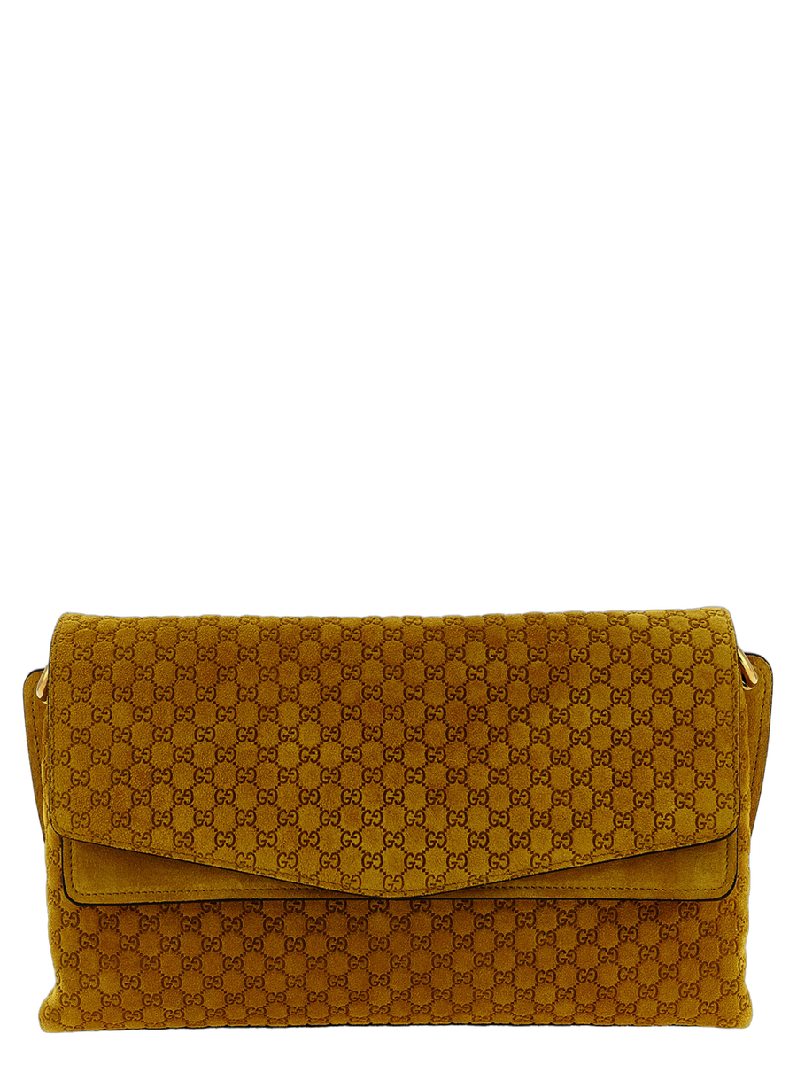 Gucci 100% Calfskin Leather shoulder bag in yellow