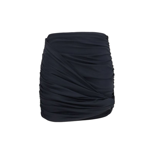 Magda Butrym 72% Polyamide mini skirt in black