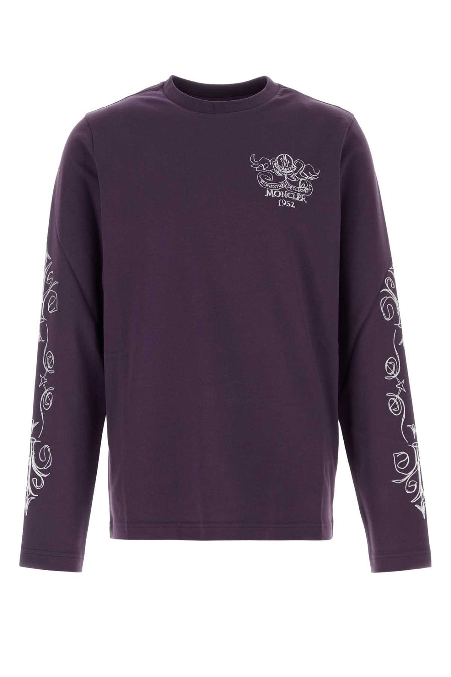 Purple Cotton T-Shirt 632 Exterior