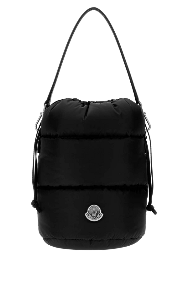 Moncler Bucket Exterior: 100% Nylon bucket bag in black