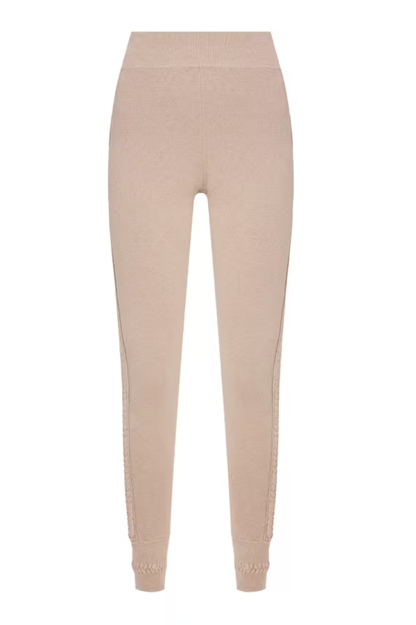 La Perla 70% Wool leggings in beige