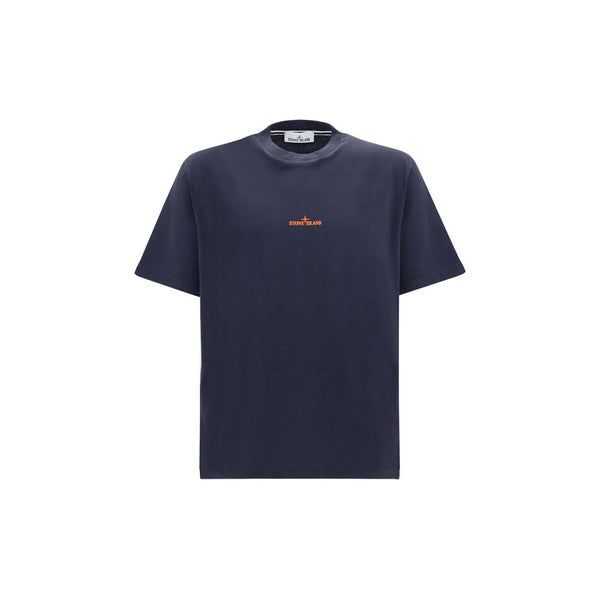 Stone Island 100% Cotton t-shirt in navy