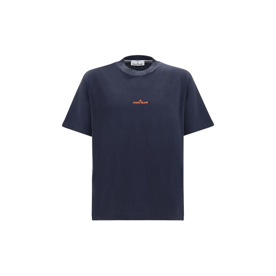 Stone Island 100% Cotton t-shirt in navy